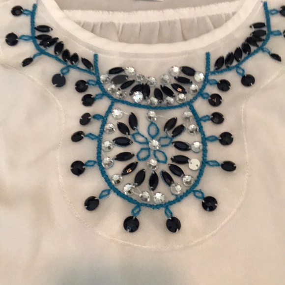 NWOT Beaded Tank - Picture 2 of 3